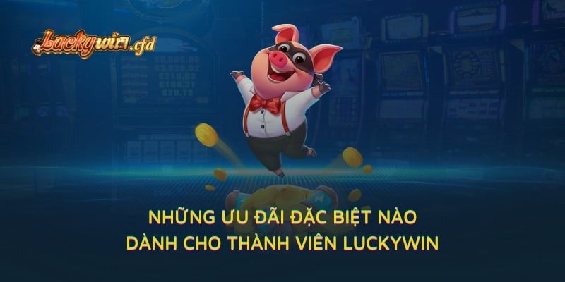 Những ưu đãi đặc biệt nào dành cho thành viên LUCKYWIN